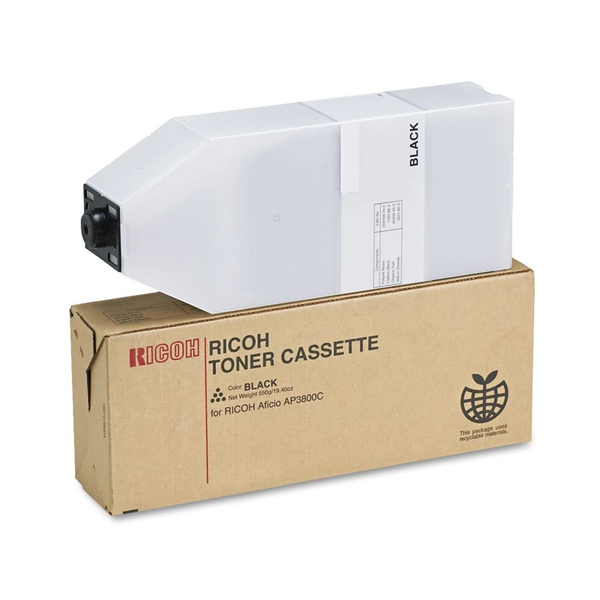 Ricoh Toner Black AP3800C tonerpatron Original Sort