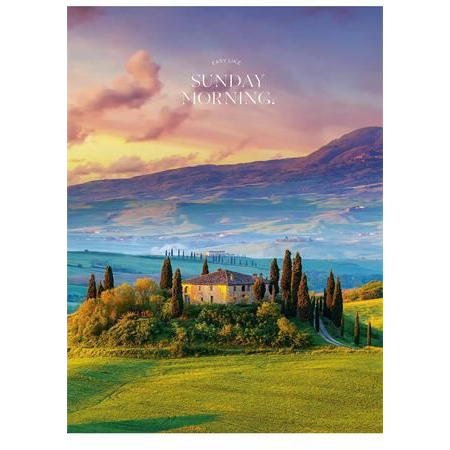 Shkolyaryk Sunday Morning tűzött füzet A4, kockás, 40 lap (A4-040-5237K) (A4-040-5237K)