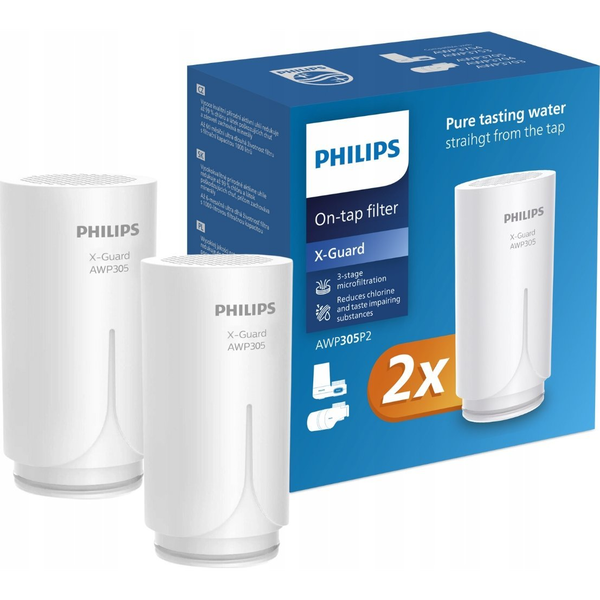 Philips AWP305P2 víztisztító betét csapra szerelhető szűrőhöz, 2 db