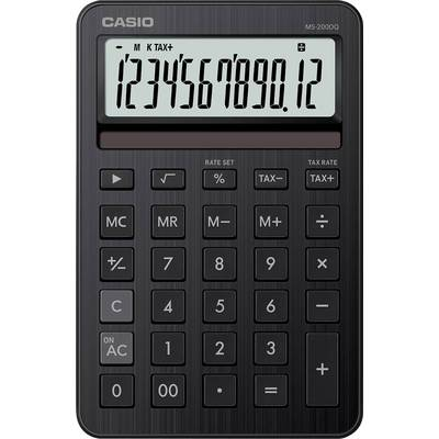 Casio Asztali számítógép Fekete (H x Sz x Ma) 154 x 101 x 18.8 mm