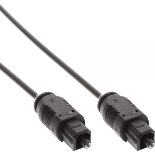 InLine 2m Premium Opto Toslink cavo audio Blu