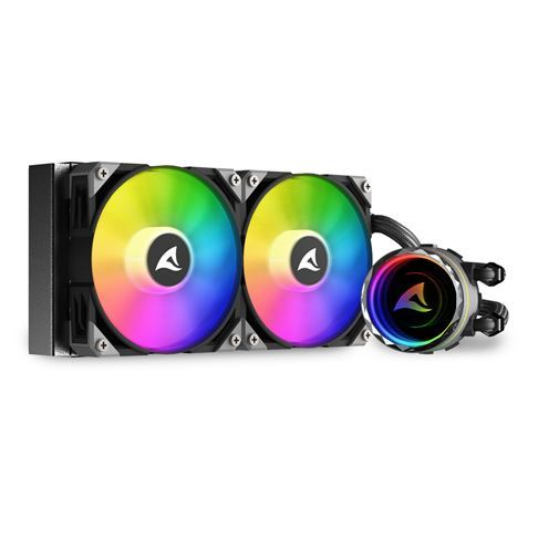 Sharkoon S80 RGB AIO Vízhűtés 240mm ARGB LED (4044951038008)