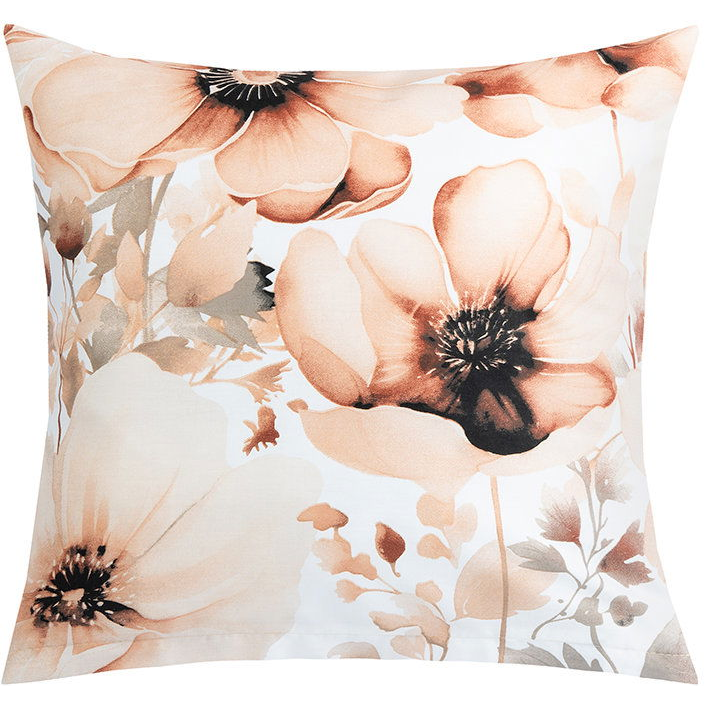 BELLATEX párnahuzat, 94/274 40 × 40 cm, csipkebogyó virág (13147)