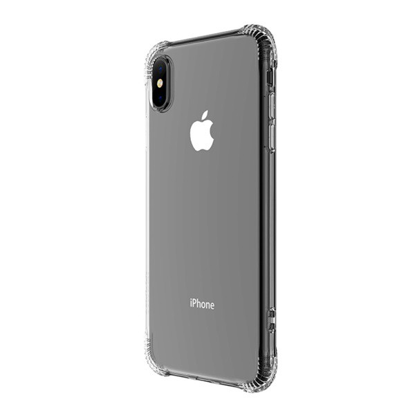 HOCO ARMOR szilikon telefonvédő (közepesen ütésálló, légpárnás sarok, átlátszó hátlap) ÁTLÁTSZÓ [Apple iPhone XS 5.8] (5996457822652)