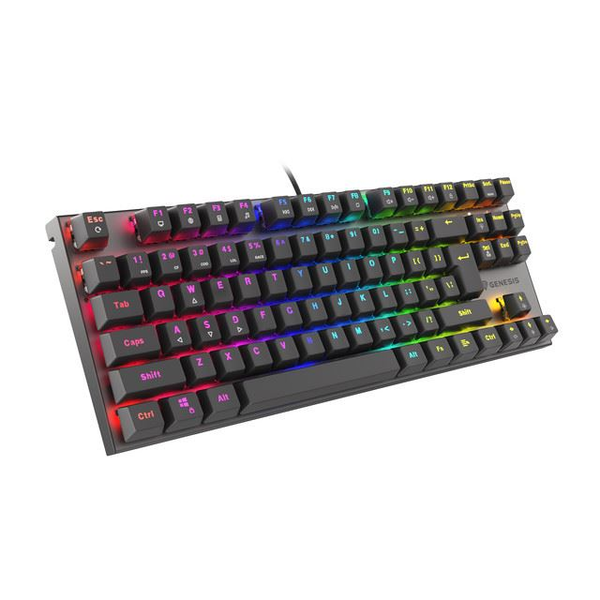 Геймърска клавиатура Genesis Thor 303 TKL, Черен, USB