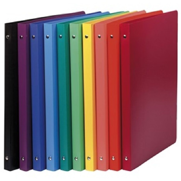 Exacompta Opaque A4 4 gyűrűs 20 mm gerinccel PP kék gyűrűskönyv (P2130-0700)