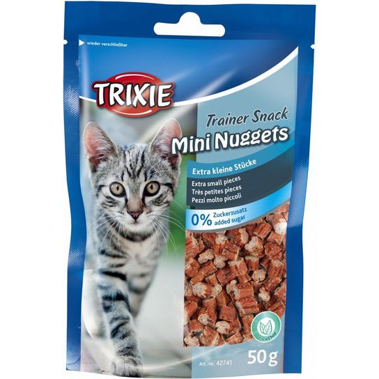 Trixie Mini Fish Nuggets Jutalomfalat Macskáknak 50 gr