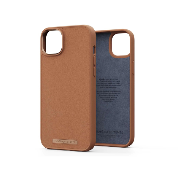 Njord byELEMENTS Genuine Leather puzdro na mobilný telefón 17 cm (6.7") Ochranný obal Farba koňak