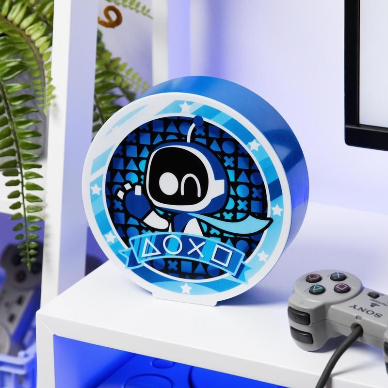 Paladone, Astro Bot, Elemes, 17 cm, Kék, Dekorációs lámpa