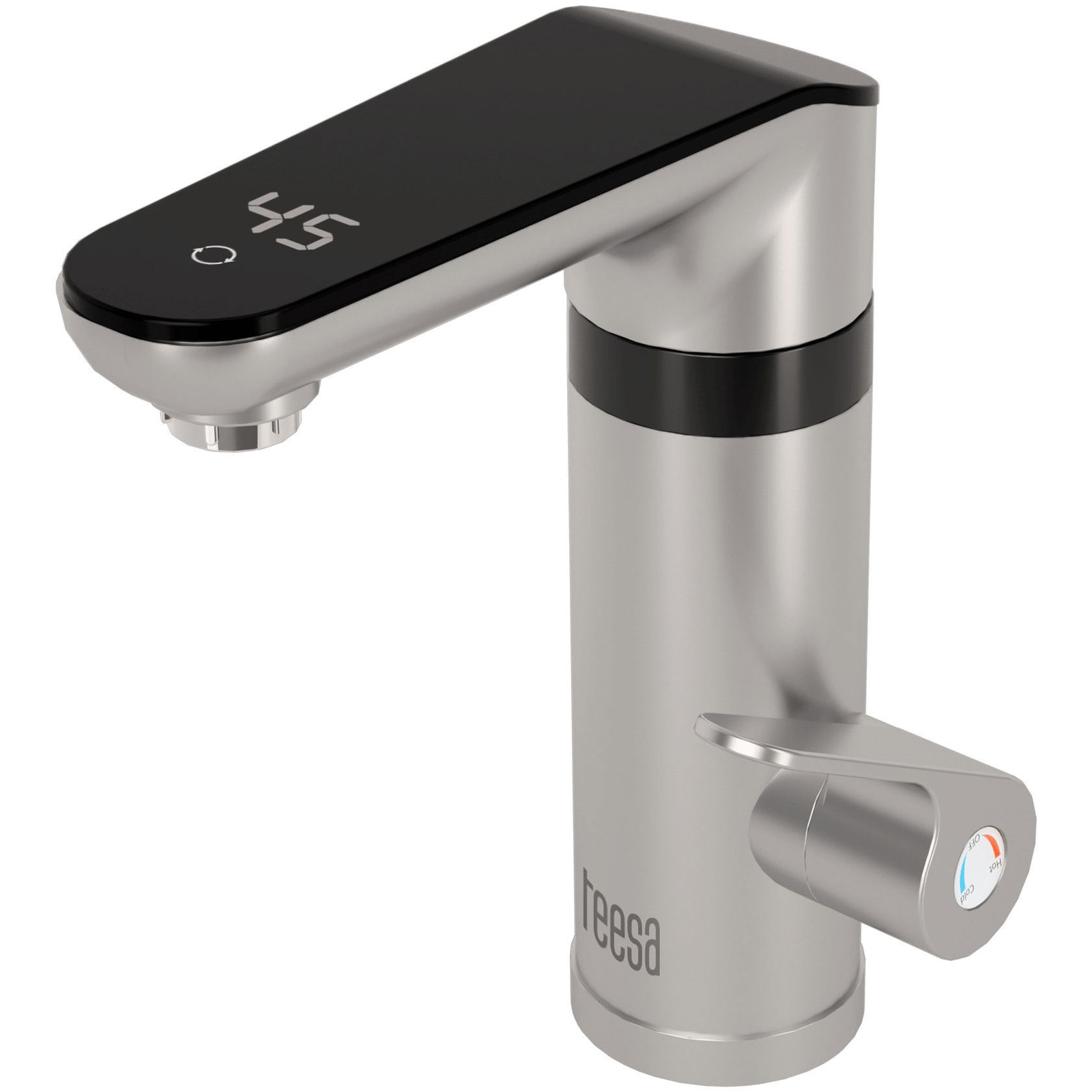Teesa TSA4102 Elektromos átfolyós vízmelegítős csaptelep, 3500 W (5901890121224)