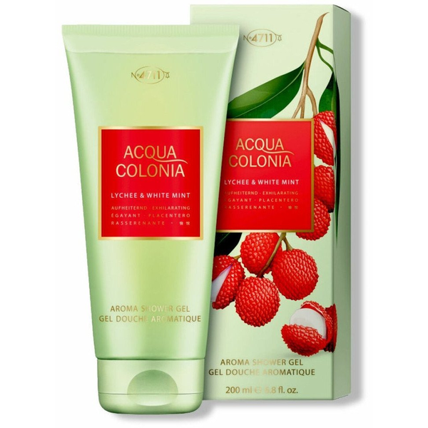 Żel pod Prysznic 4711 Exhilarating Lychee & Mint