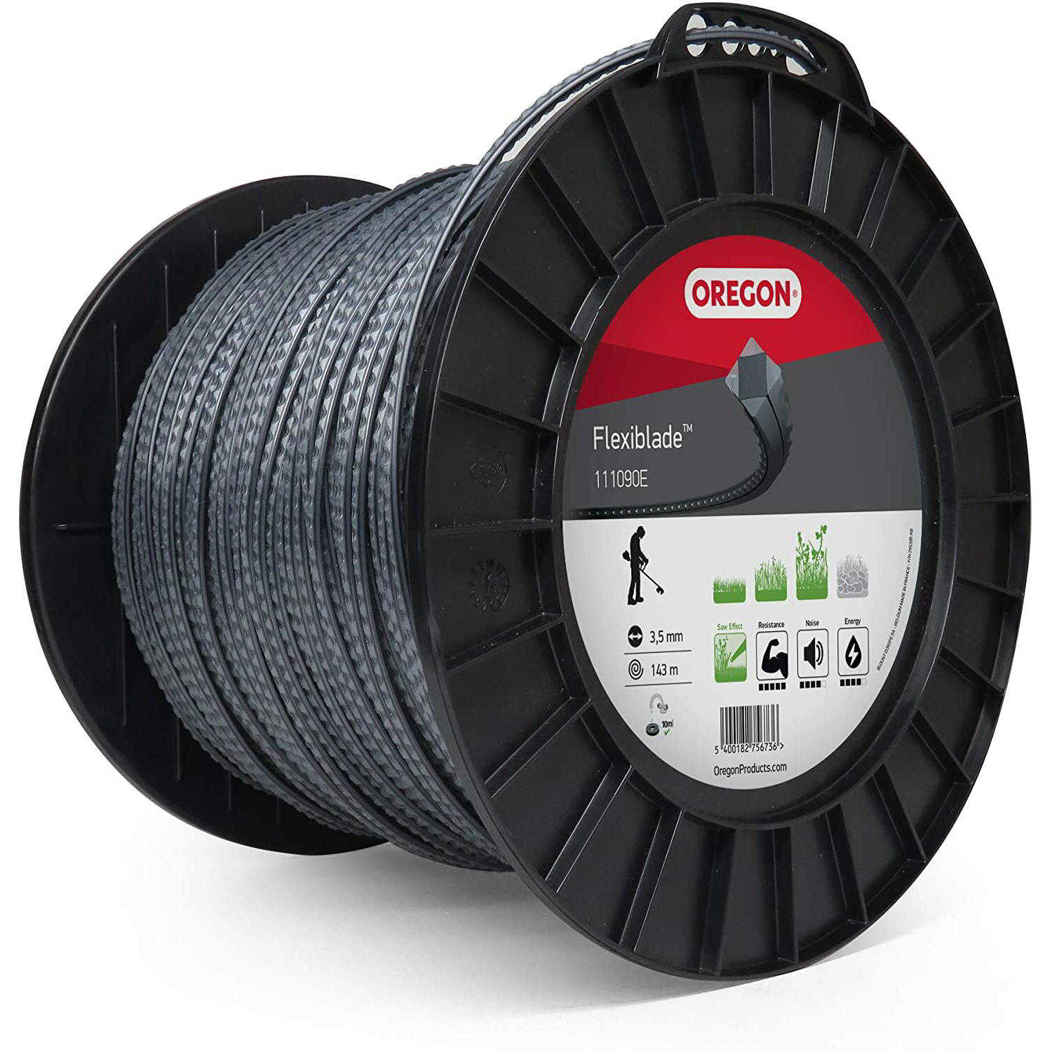 Oregon Flexiblade 3.5mm Szögletes damil (143m) (111090E)