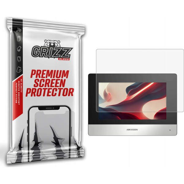 GrizzGlass Folia matowa GrizzGlass PaperScreen do wideodomofonu HIKVISION IP DS-KH6320-WTE1/EU 7"