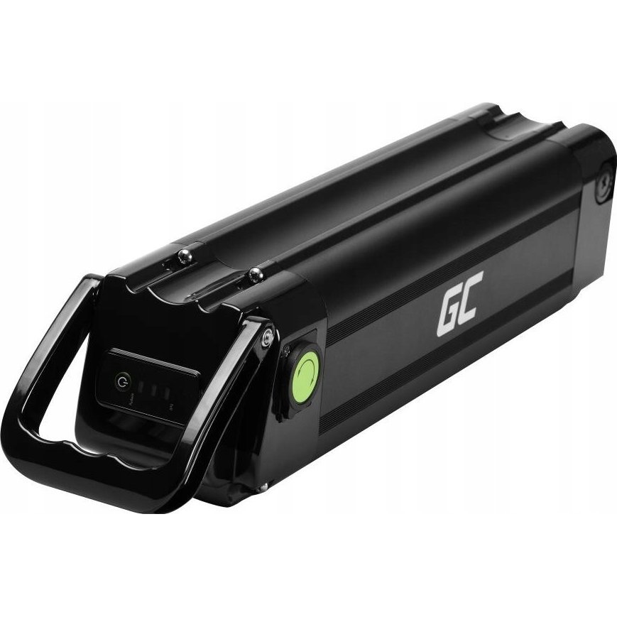 Green Cell 36674 Elektromos kerékpár Akkumulátor / Akku 36V 10,4Ah 374Wh Silverfish Zundapp Ebike és más márkákhoz, Hálózati Töltővel EBIKEGCFSF36V10A (EBIKEGCFSF36V10A)