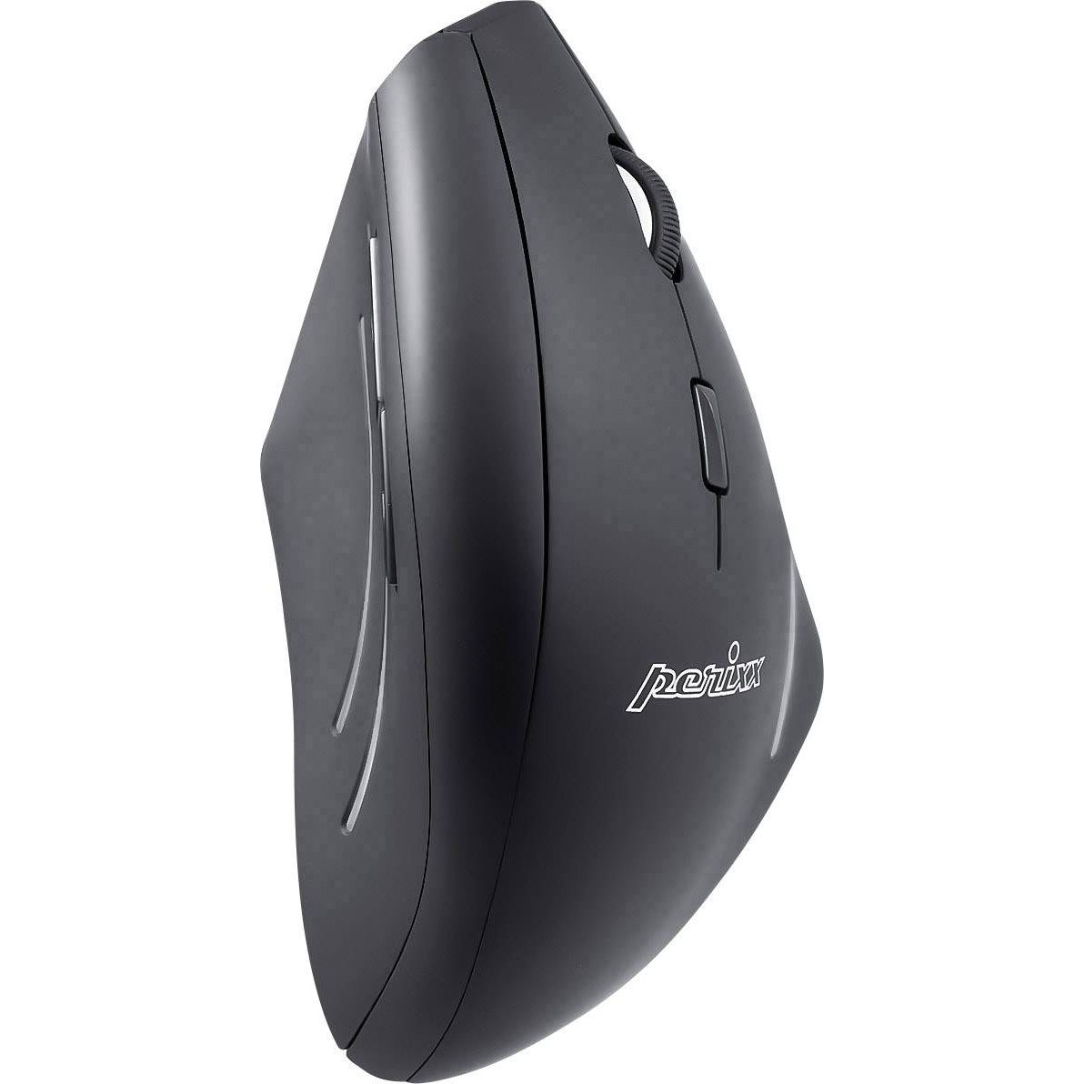 Perixx Perimice-608 Ergonomikus Vezeték Nélküli Egér Fekete (10914)