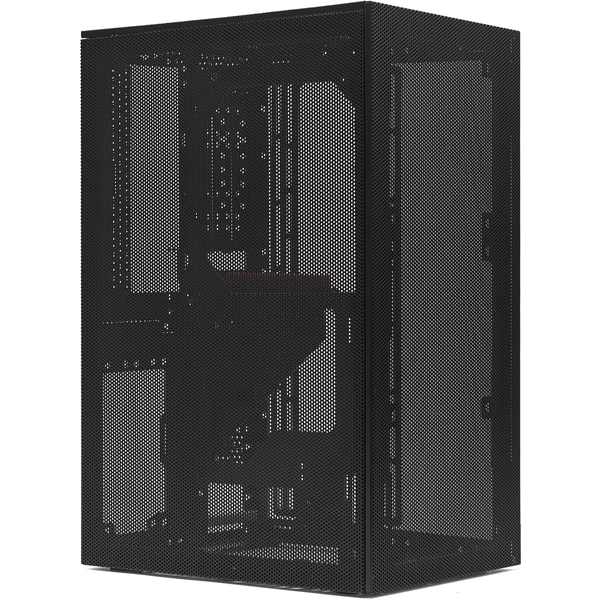 Obudowa Ssupd SSUPD Meshroom S V2 Obudowa PC, Mini obudowa, ATX, Mesh – czarny, PCIe 5.0