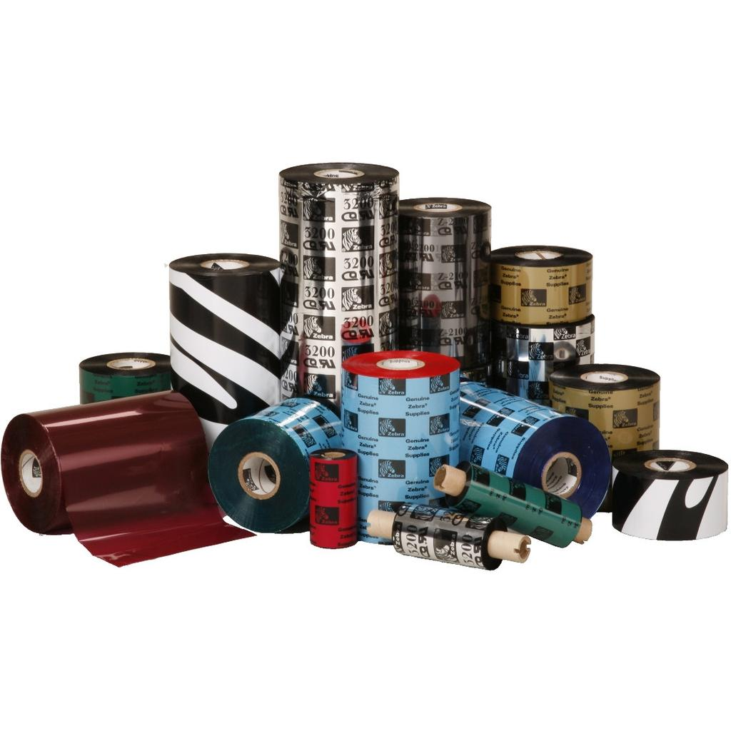 Zebra 05555BK110D Ribbon Cartridge fekete (05555BK110D)