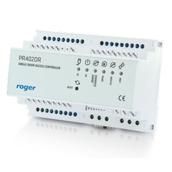 Roger PR402DR DIN sínre szerelhető beléptetésvezérlő (PR402DR)