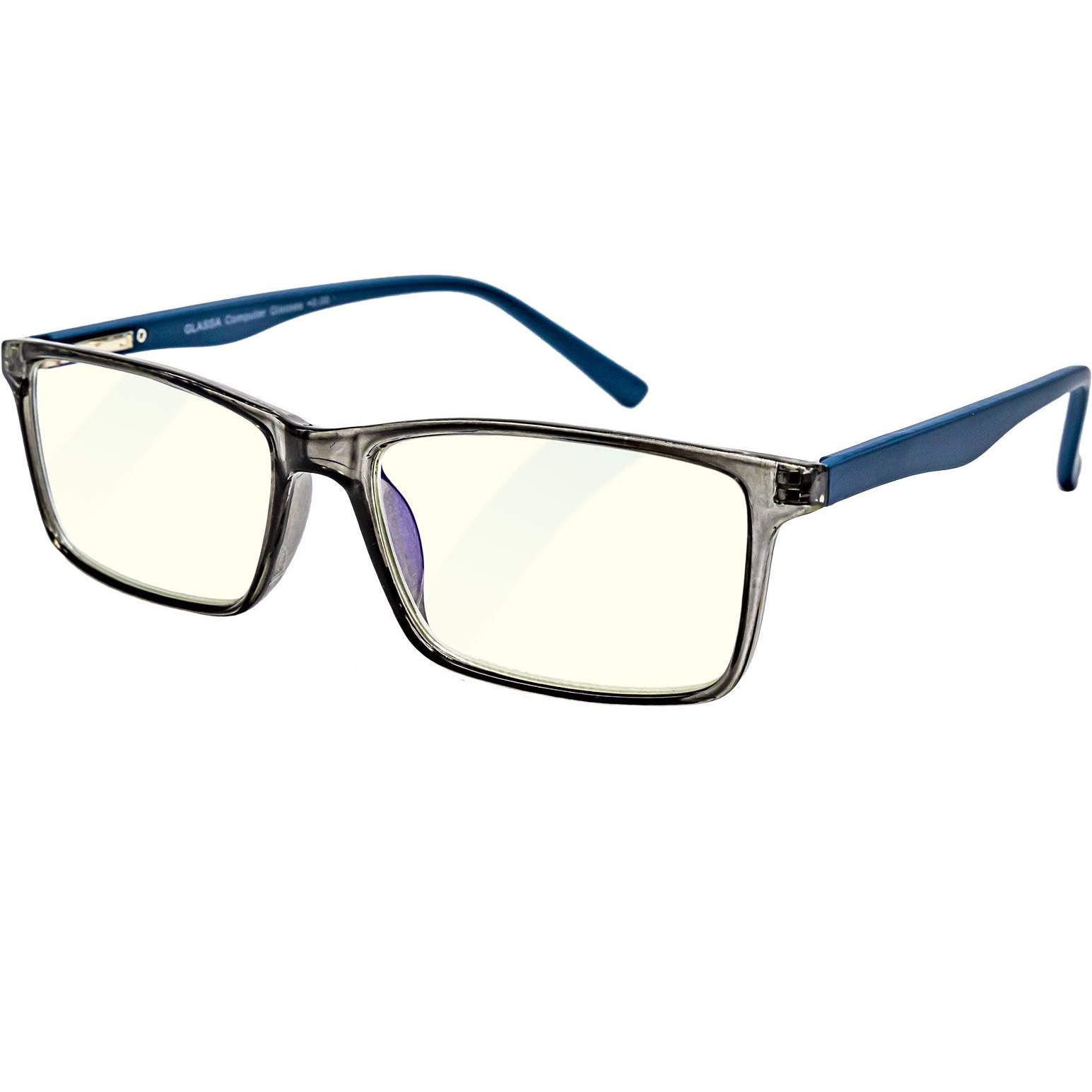 GLASSA Blue Light Blocking Glasses PCG 08, dioptria: +0,00, kék/szürke (8592857081001)