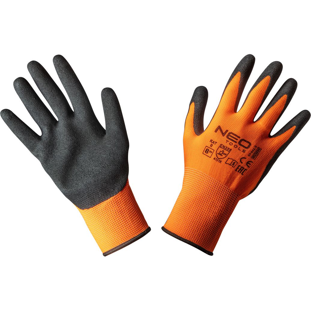 NEO 97-642-8 Munkakesztyű, Nitril Bevonatú Poliészter, 4131X, 8