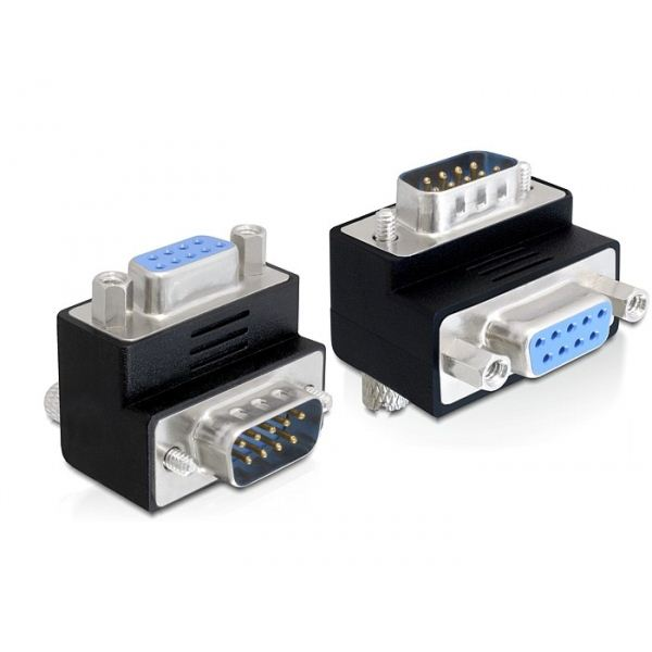 Delock DL65265 Sub-D 9 pin apa -> anya 270°-ban elforgatott adapter (DL65265)