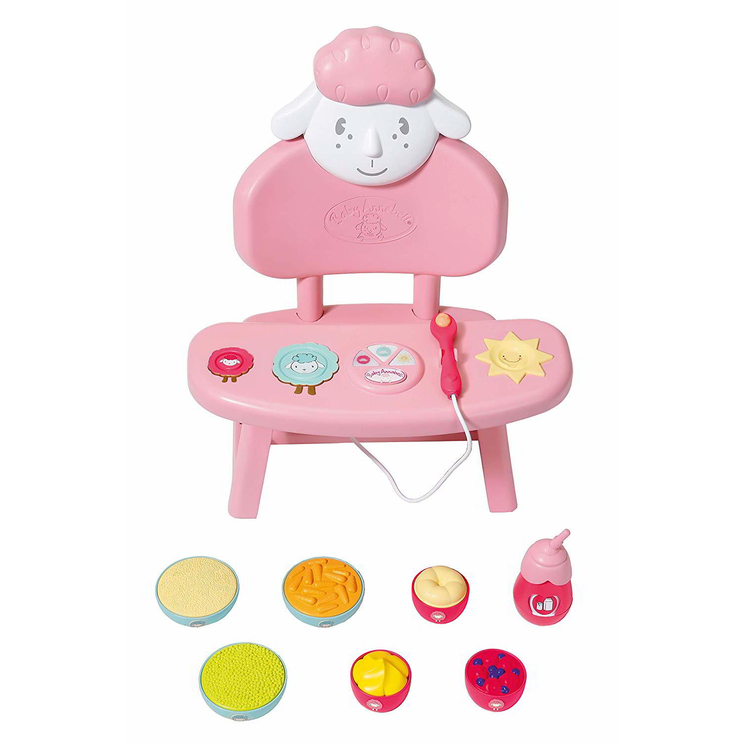 Baby Annabell Lunchtafel Etetőszék játékbabának (701911)