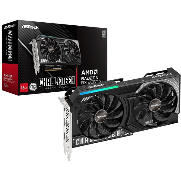 ASRock Radeon RX 9060 XT Challenger 16GB OC videokártya
