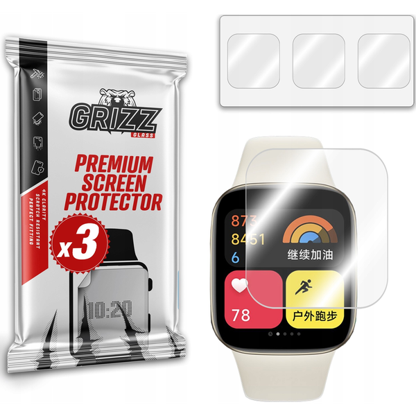  GrizzGlass Folia hydrożelowa GrizzGlass Hydrofilm Xiaomi Redmi Watch 3