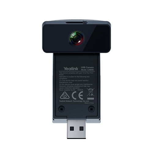 Yealink CAM50 2 MP Sort 1280 x 720 pixel 30 fps