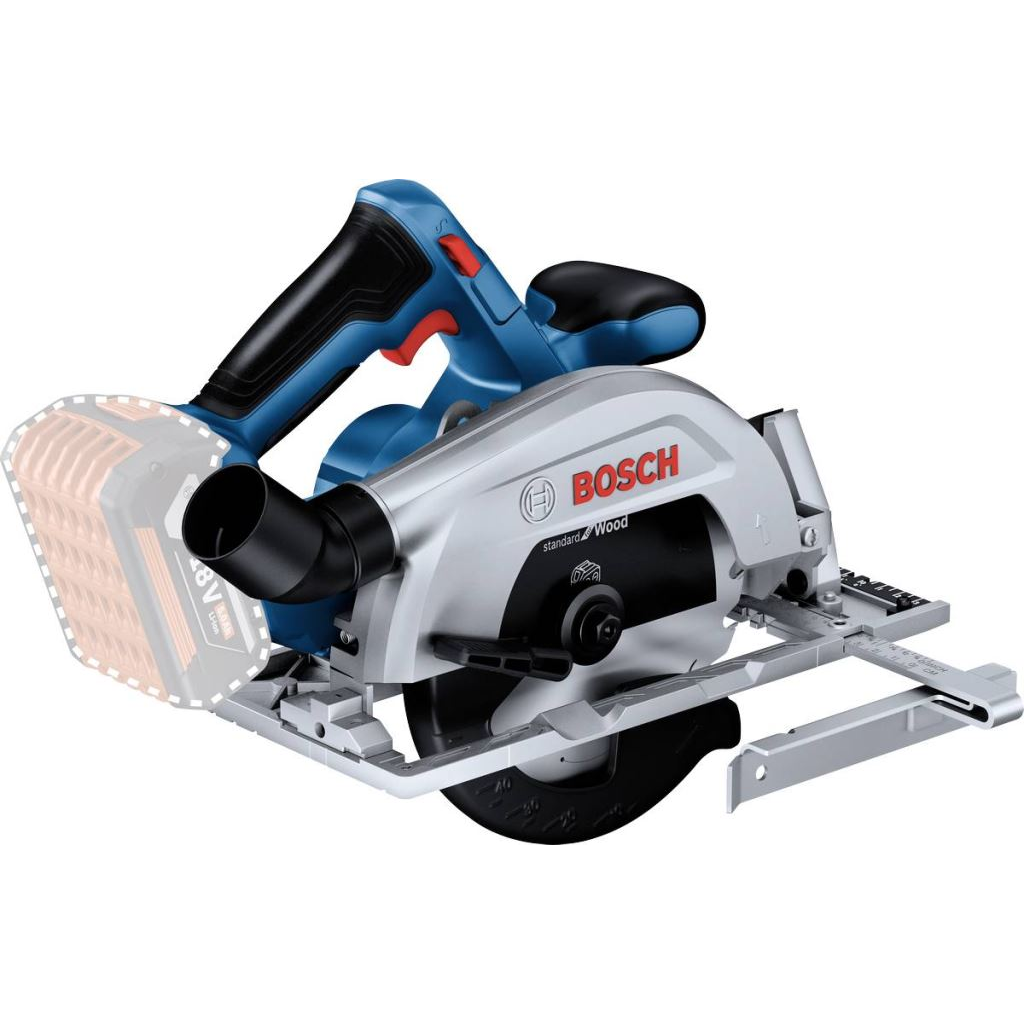Bosch Professional GKS 18V-57-2 akkus kézi körfűrész akkumulátor nélkül (06016C1200) (06016C1200)