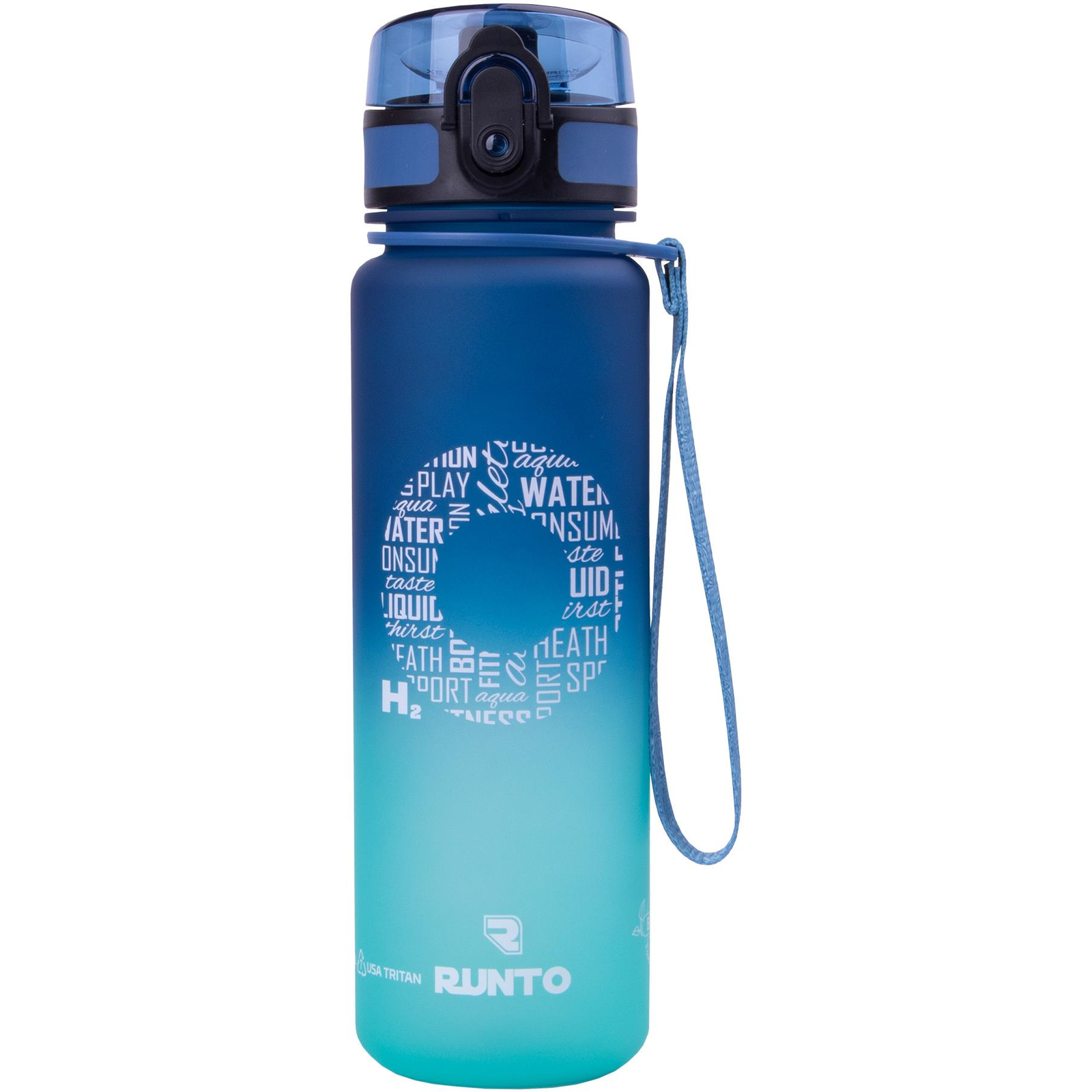 Runto Bottle space blue-mint 500 ml (RT-SPACE500-BLMT)