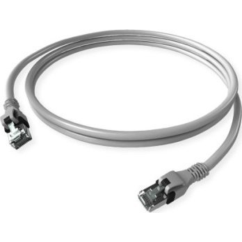 Easylan CPP1OACACA0030 RJ45 Hálózati kábel, patchkábel CAT 6 S/FTP 3 m Szürke 1 db ( )