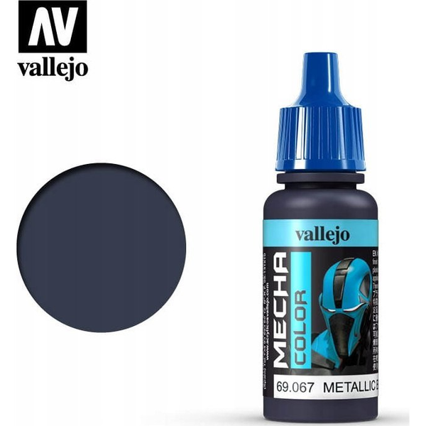  Vallejo Vallejo: 69.067 - Mecha Color - Metallic Blue (17 ml)