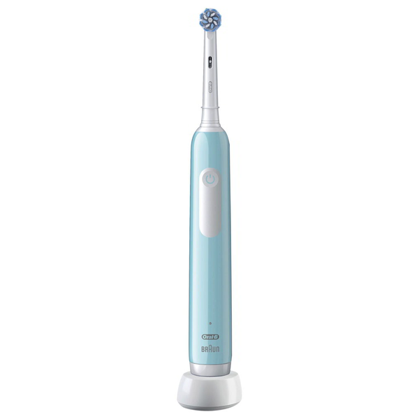 Oral-B Pro 1 Sensitive Clean Voksen Roterende, pulserende tandbørste Blå