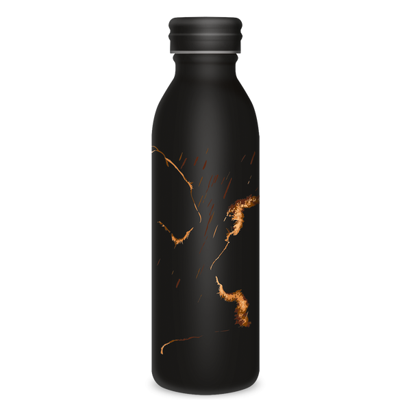 Ars Una Máté Bence-Lion 24 Dupla falú Termosz kulacs 600ml - Fekete mintás