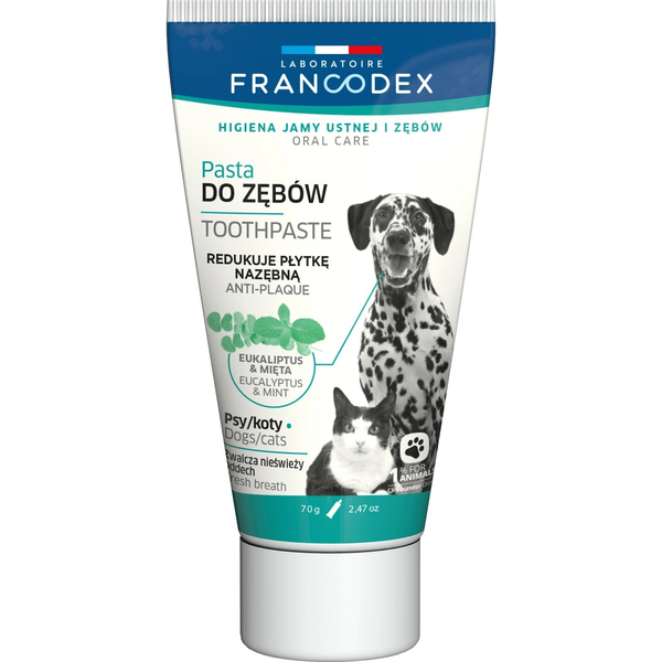 FRANCODEX PL Pasta enzymatyczna do czyszczenia zębów 70 g