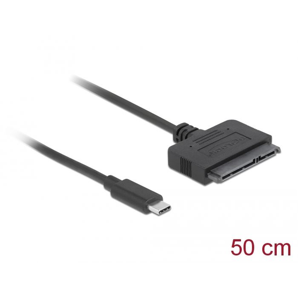 Delock USB Type-C - 22 tűs SATA 6Gb/s átalakító (63803) (DeLock63803)