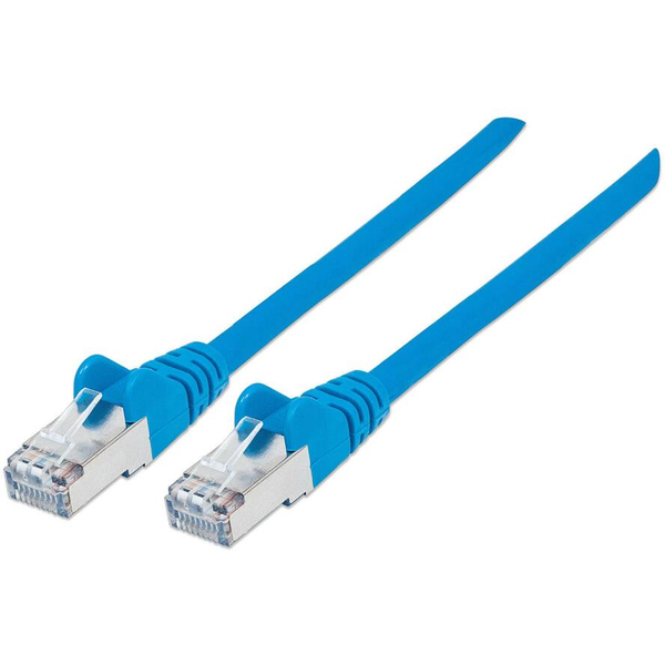 Intellinet 1m Cat6 SFTP netværkskabel Blå S/FTP (S-STP)