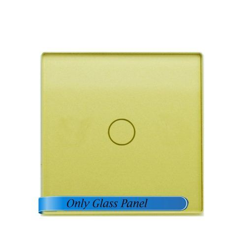 SMARTZILLA moduláris üveg panel kerethez, 1 csatornás kapcsolóhoz arany színű (2039201) (smart2039201)