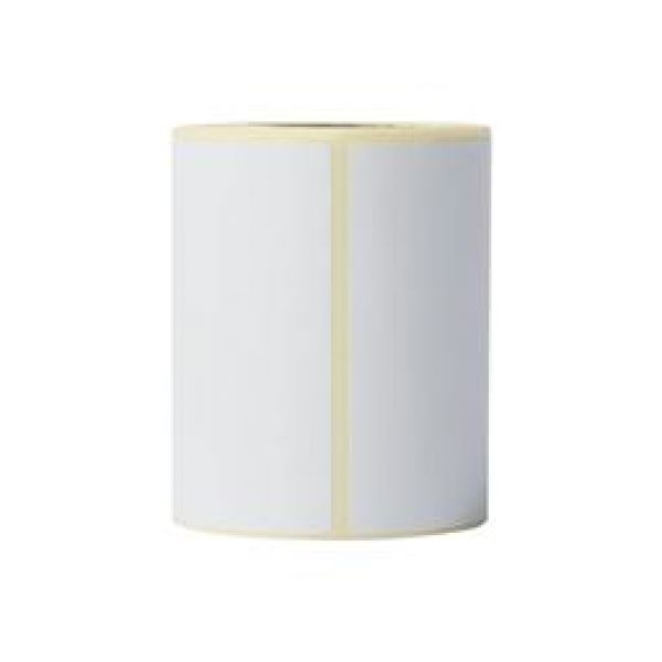 Brother BDE-1J044076-066 print etiket Hvid Selvklæbende printeretiket