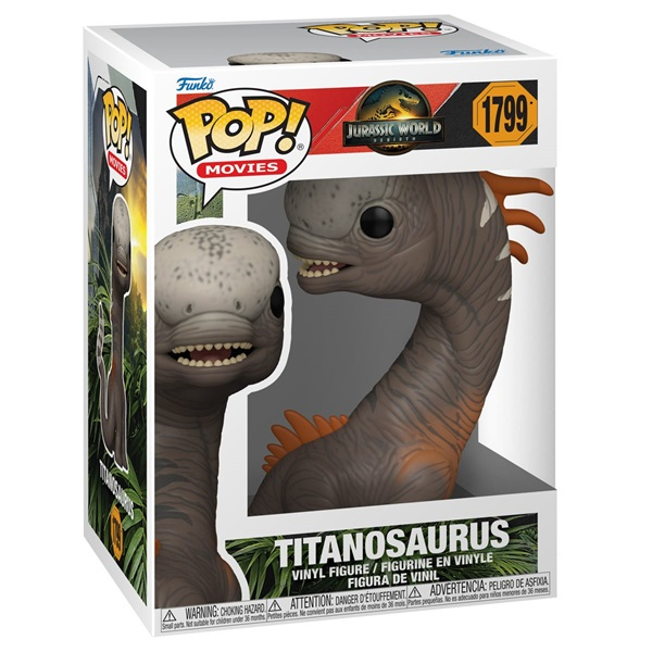 Funko POP! Movies (1799) Jurassic World: Rebirth - Titanosaurus figura (FU86660)