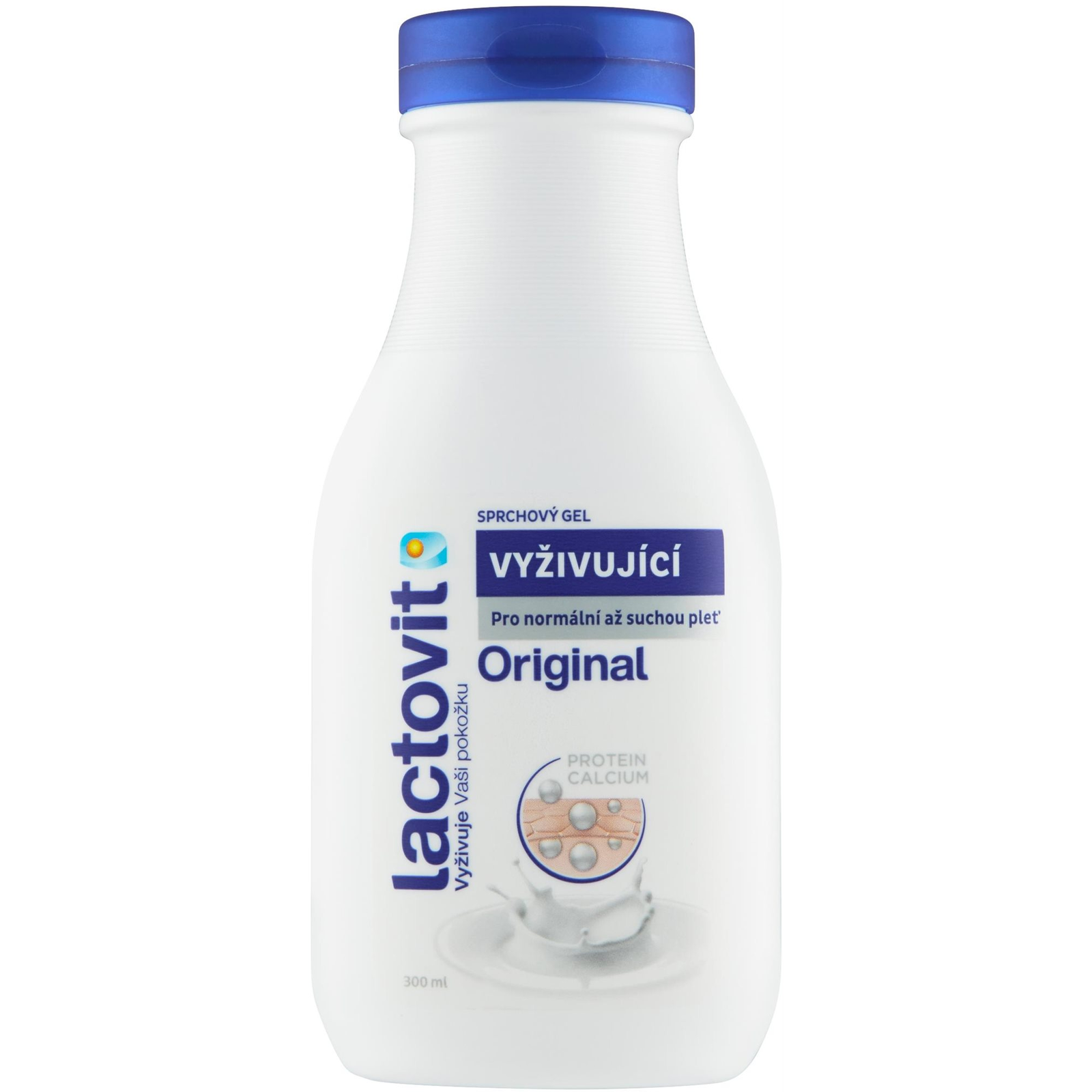 LACTOVIT Original Tápláló tusfürdő zselé 300 ml (8595059740257)