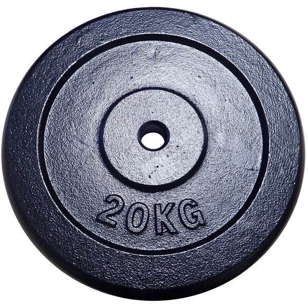 Öntöttvas súlytárcsa Kubisport 20 kg