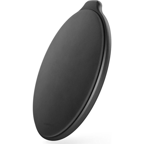 Aura - La Almohadilla De Carga Inalámbrica (cable Usb-c A Usb-a Incluido) - Cuero Sintético Negro