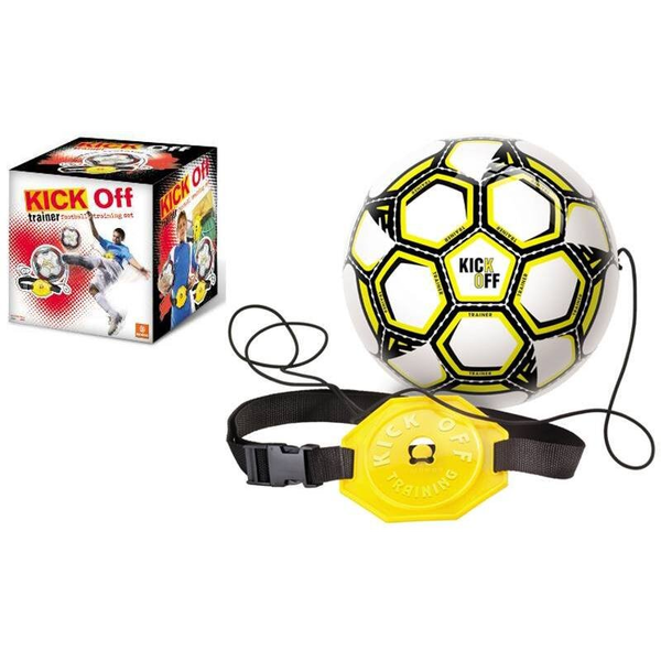 Kick Off - Övre erősített gumi focilabda 23cm