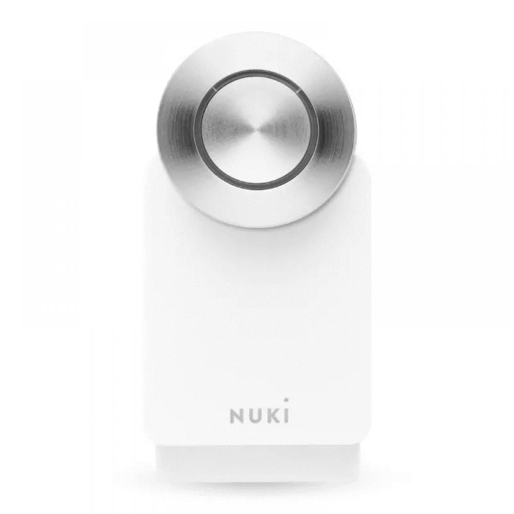 Nuki Smart Lock 4.generációs Pro okos zár fehér (NUKI-SMARTLOCK4P-W) (NUKI-SMARTLOCK4P-W)