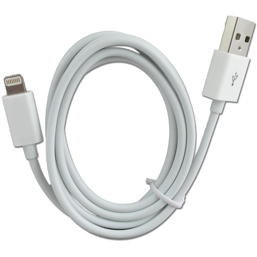 2GO USB Lade-/Datenkabel Lightning 1m weiß (794888) (794888)