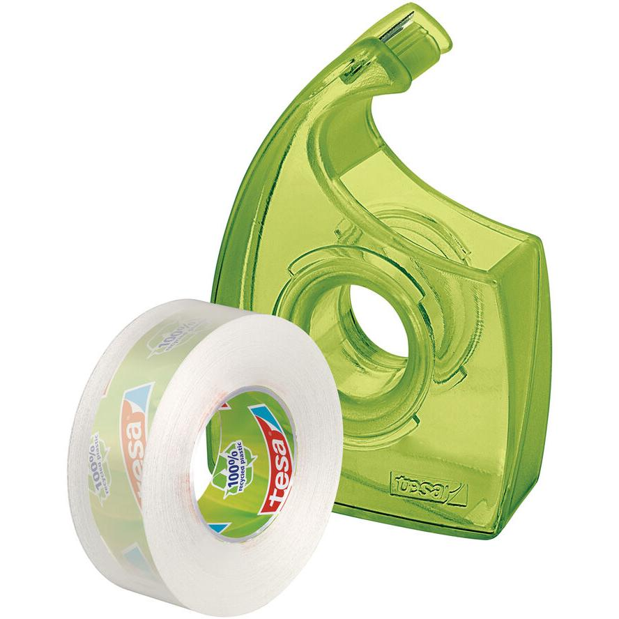 Tesafilm Handabroller grün + 1x tesafilm 33m 19mm (57069-00000-01) (57069-00000-01)