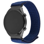 Каишка за Huawei Watch GT 2 (46 мм)/GT 2 Pro/GT 3 Pro (46 мм)/Ultimate, Xiaomi Watch S1 - Фиксирана найлонова спортна каишка - Тъмно син