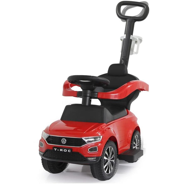 Jamara Rutscher VW T-Roc 3 az 1-ben autó - Piros